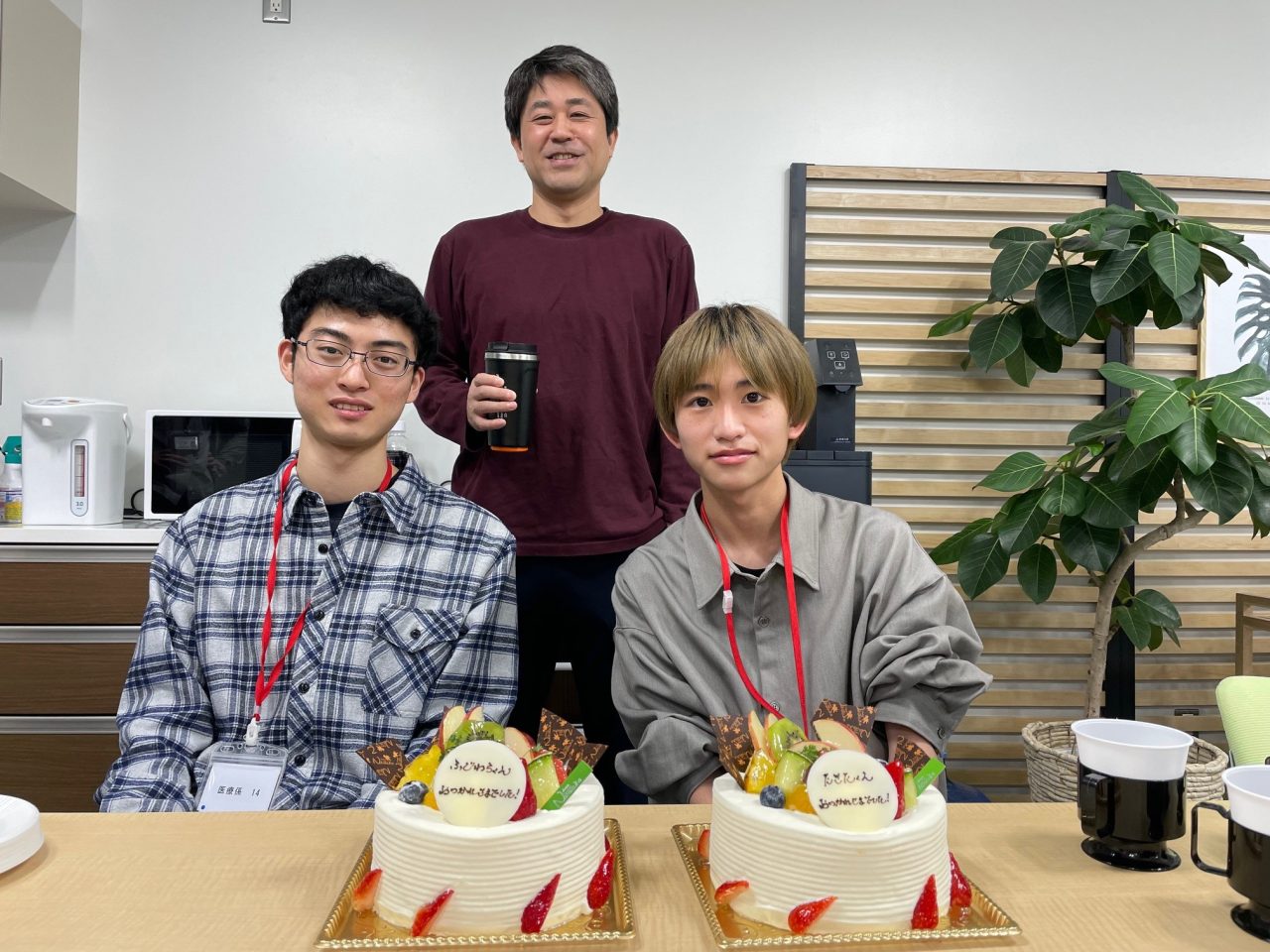 学生慰労会の様子